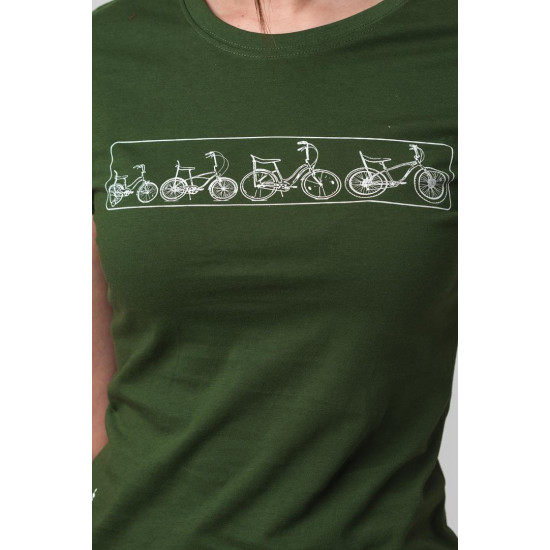 TRICOU  MULTIBIKE PEGAS FEMEI BOTTLE GREEN-XS