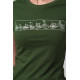 TRICOU  MULTIBIKE PEGAS FEMEI BOTTLE GREEN-XS