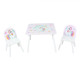 Set 2 scaune +birou Unicorns, U-Grow Set 2 scaune +birou Unicorns, U-Grow