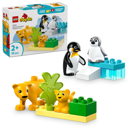 ANIMALE SALBATICE:PINGUINI&LEI,LEGO10442