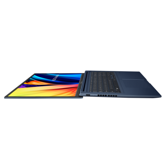 Laptop ASUS Vivobook M1503QA-L1120, 15.6-inch, FHD (1920 x 1080) OLED 16:9, AMD Ryzen(T) 5 5600H, AMD Radeon(T) Graphics, 8GB DDR4 on board,512GB , Plastic, Quiet Blue, No preinstalled OS, 2 years