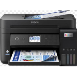 Multifunctional inkjet color Epson EcoTank CISS L6290, dimensiune A4 (Printare,Copiere, Scanare, Fax), printare borderless, viteza 33ppm alb-negru, 20ppm color, rezolutie 4800x1200 dpi, alimentare hartie 250 coli,ADF 30 coli, duplex automat ,scanner CIS r