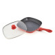 TIGAIE GRILL ALU+CAP 28x4CM,ORANGE GRAYS, COOKING BY HEINNER TIGAIE GRILL ALU+CAP 28x4CM,ORANGE GRAYS, COOKING BY HEINNER