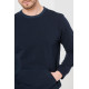 BLUZA COTON CASUAL BARBATI NAVY-XXL