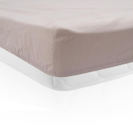 CEARCEAF PAT CU ELASTIC 140X200 CM CREM