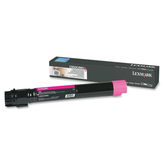 Toner Lexmark C950X2MG, magenta, 22 k, C950de Toner Lexmark C950X2MG, magenta, 22 k, C950de