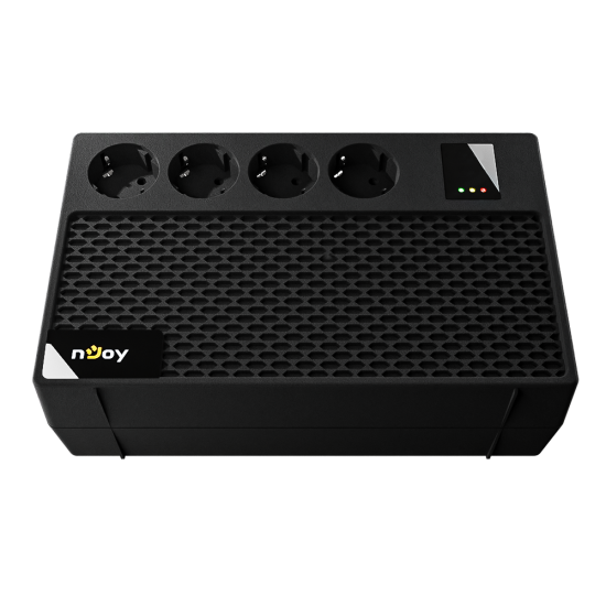 UPS nJoy Renton 650 Plus, 650VA / 360W, 4x prize Schuko conectate la baterie, fara display LCD, tensiune nominala de intrare 230V Caracteristici Stabilizator (AVR) de tip Boost and Buck Functie auto-restart la revenirea tensiunii electrice Functie de inc UPS nJoy Renton 650 Plus, 650VA / 360W, 4x prize Schuko conectate la baterie, fara display LCD, tensiune nominala de intrare 230V Caracteristici Stabilizator (AVR) de tip Boost and Buck Functie auto-restart la revenirea tensiunii electrice Functie de inc