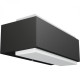 Aplica LED pentru exterior Philips Stratosphere, 9W (70W), 1000 lm, lumina neutra (4000K), dimabila, IP44, 93x203x76mm, Antracit