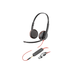 Poly BW 3225 USB-C HS +3.5mmP +USB-C/A