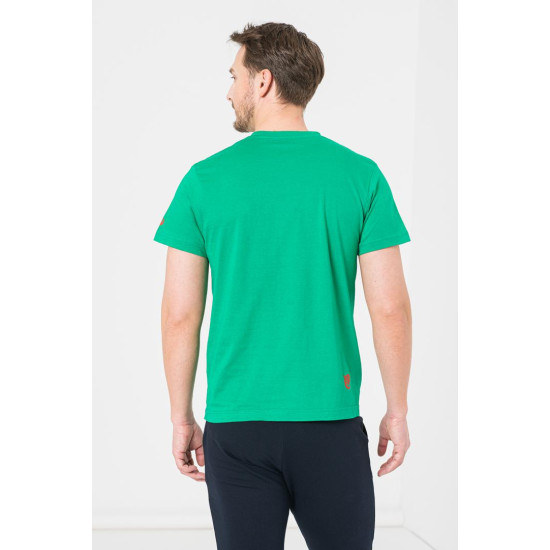 TRICOU  CERB FAMILIE BARBATI   K GREEN-XL