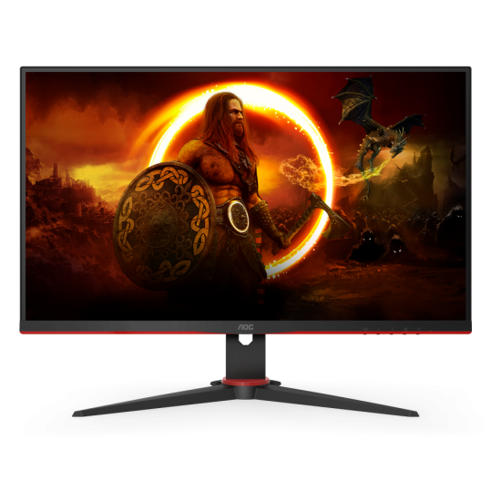 MONITOR AOC 27G2SPAE/BK 27 inch, Panel Type: IPS, Backlight: WLED, Resolution: 1920x1080, Aspect Ratio: 16:9,  Refresh Rate:165Hz, Response time GtG: 4 ms, Brightness: 250 cd/m², Contrast (static): 1100:1, Contrast (dynamic): 80M:1, Viewing angle: 178/178