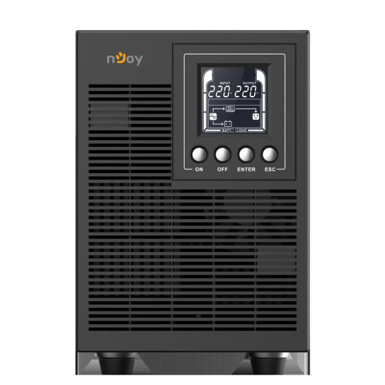UPS nJoy Echo Pro 2000, 2000VA/1600W, On-line, LED, 3 prize Schuko UPS nJoy Echo Pro 2000, 2000VA/1600W, On-line, LED, 3 prize Schuko