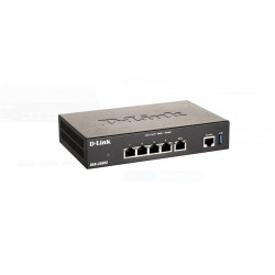 D-Link DSR-250v2 5 Port Gigabit VPN Router, interfata: 1 x 10/100/1000 Mbps WAN port, 3 x 10/100/1000 Mbps LAN ports, 1 x 10/100/1000 Mbps configurabil, 1 x USB 3.0, 1 x RJ-45 Console, Firewall Throughput:  950 Mbps, VPN Throughput: 200 Mbps, consum maxim
