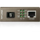 Switch media convertor TP-Link, 2 porturi (1x100Mbps SC, 1x10/100 Mbps (RJ-45)),  BiDi 10/100Base-TX to 100Base-FX (SC), Single-Mode, 20Km, WDM type B (se foloseste in pereche cu MC111CS), single fiber, montabil in sasiu