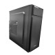 Carcasa Spacer Office, ATX, MidTower, fara sursa, USB 2.0 x 2, USB 3.0 x 1, PSU shroud, black „SPCS-OC-TOP”