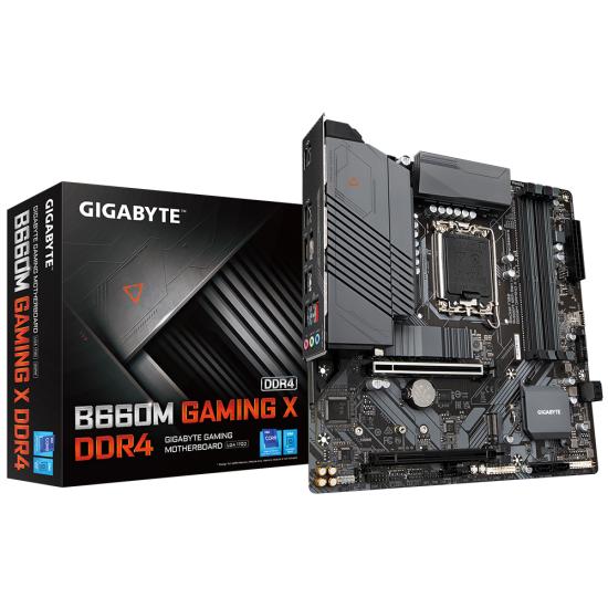 Placa de baza Gigabyte B760M GAMING X DDR4 LGA 1700 Placa de baza Gigabyte B760M GAMING X DDR4 LGA 1700