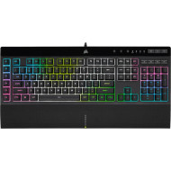 Tastatura Gaming Corsair K55 PRO, Iluminare RGB iCUE, Negru