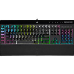 Tastatura Gaming Corsair K55 PRO, Iluminare RGB iCUE, Negru