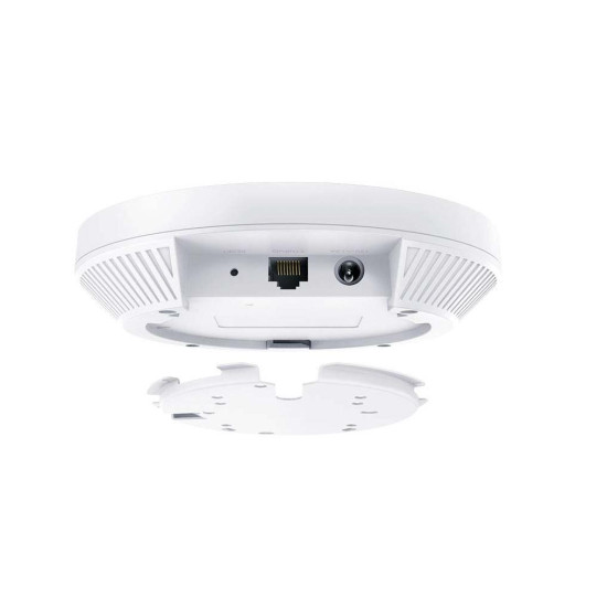 Wireless Access Point TP-Link EAP613, AX1800 Wireless Dual Band Indoor ceiling Access Point, 1× Gigabit Ethernet (RJ-45) Port, standard wireless: IEEE 802.11ax/ac/n/g/b/a, Dual-band 5 GHz: Up to 1201 Mbps, 2.4 GHz: Up to 574 Mbps, alimentare: 802.3at PoE,