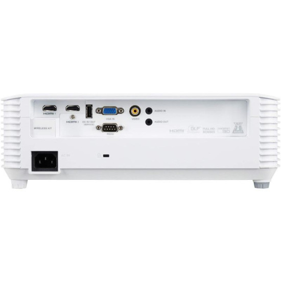 Proiector ACER H6541BDi, DLP 3D ready, 4000 lumeni, FHD 1920*1080, up to WUXGA 1920x1200, 16:9 nativ, 4:3 compatibil, 10.000:1, dimensiune maxima imagine 301