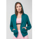 HANORAC COTON CASUAL FEMEI PETROL-M HANORAC COTON CASUAL FEMEI PETROL-M