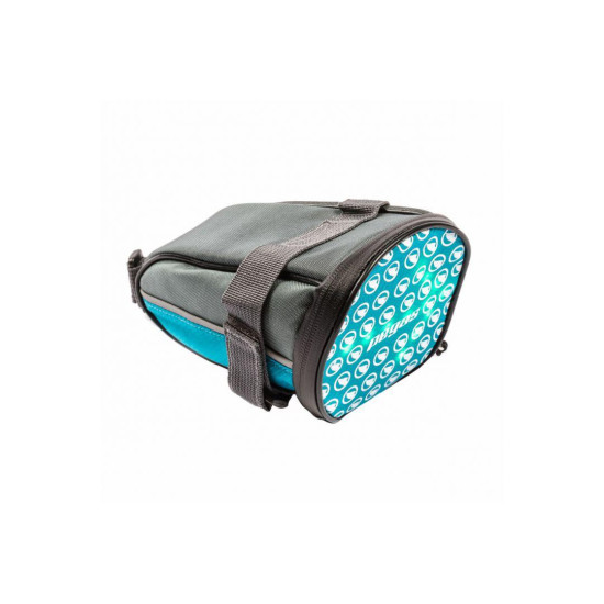 BORSETA SA PEGAS CU SEMNALZARE 30LED, CULOARE LED VERDE ROSU, BATERIE LITIU REINCARCABILA 650MAH, 180X120X110MM, GRI ALBASTRU