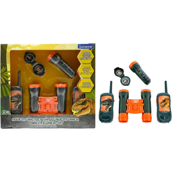 SET CU STAȚII EMISIE-RECEPȚIE, DINOZAURI SET CU STAȚII EMISIE-RECEPȚIE, DINOZAURI