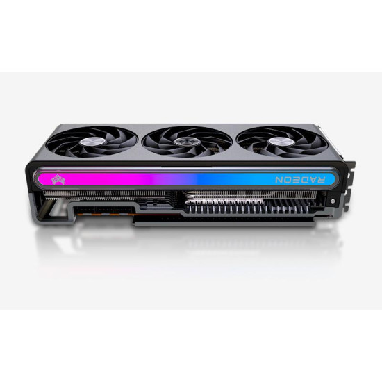 Placa video Sapphire NITRO+ AMD Radeon RX7900XT VAPOR-X, 20 GB, GDDR6, 320BIT, 2560Mhz boost clock, PCIe 4.0 x16, 2x HDMI, 2x DisplayPort Placa video Sapphire NITRO+ AMD Radeon RX7900XT VAPOR-X, 20 GB, GDDR6, 320BIT, 2560Mhz boost clock, PCIe 4.0 x16, 2x HDMI, 2x DisplayPort