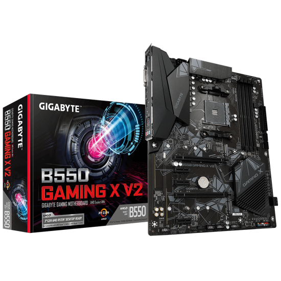 Placa de baza Gigabyte B550 GAMING X V2, Socket AM4