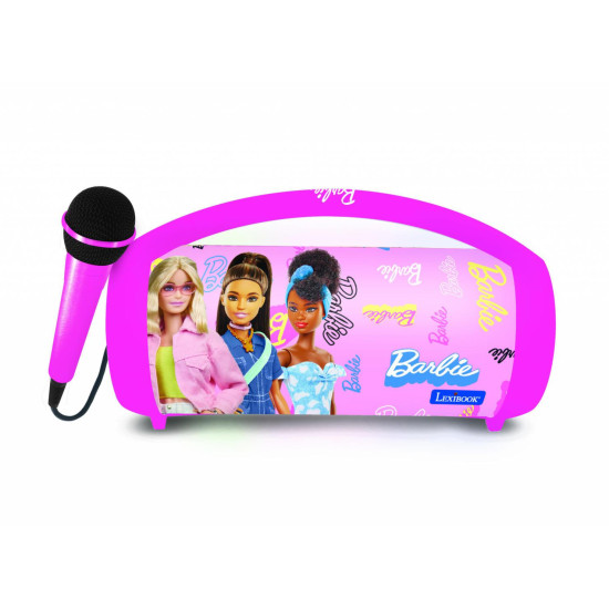 BOXA CU MICROFON SI LUMINI, BARBIE BOXA CU MICROFON SI LUMINI, BARBIE