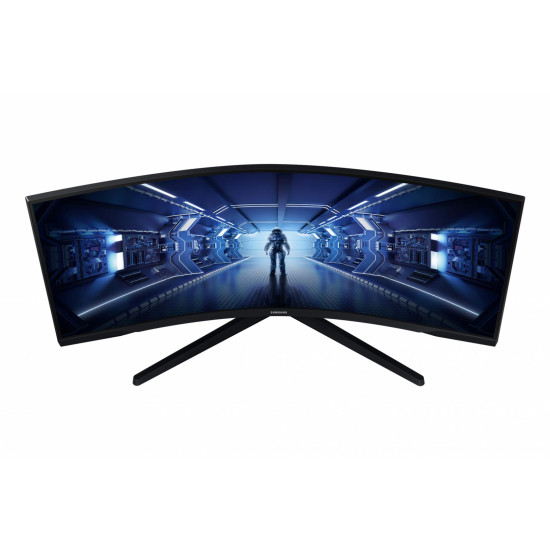 MONITOR SAMSUNG LC34G55TWWPXEN 34 inch, Curvature: 1000R, Panel Type: VA, Backlight: LED backlight, Resolution: 3440x1440, Aspect Ratio: 21:9, Refresh Rate:165Hz, Response time MPRT: 1 ms, Brightness: 250 cd/m², Contrast (static): 2500:1, Contrast (dynam MONITOR SAMSUNG LC34G55TWWPXEN 34 inch, Curvature: 1000R, Panel Type: VA, Backlight: LED backlight, Resolution: 3440x1440, Aspect Ratio: 21:9, Refresh Rate:165Hz, Response time MPRT: 1 ms, Brightness: 250 cd/m², Contrast (static): 2500:1, Contrast (dynam