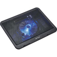 Cooling pad Serioux, SRXNCPN19, Dimensiuni: 330*250*27mm, Compatibilitate maxima laptop: 15.6 inch, Dimensiune ventilator: 125*125 *15mm, Nivel zgomot: 46dB, Flux aer: 20CFM, Tensiune alimentare: DC 5V, Viteza rotatie maxima: 1000 RPM, Greutate neta: 0.38