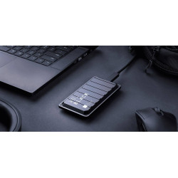 SSD extern WD BLACK P50 GAME DRIVE, 1TB, negru, USB 3.2