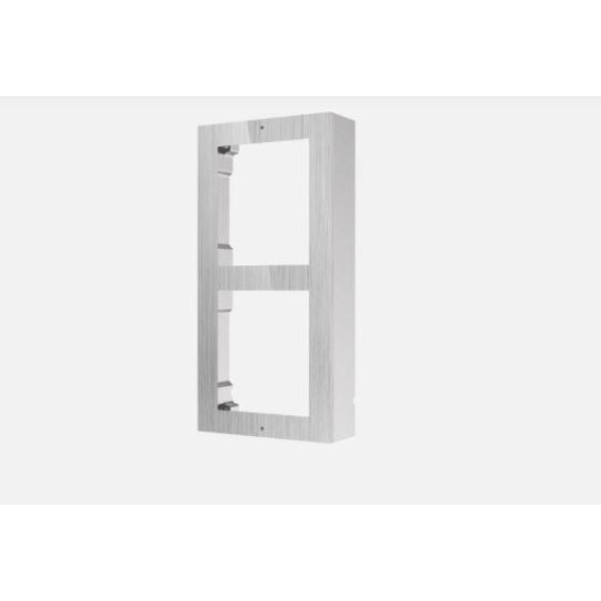 Panou frontal pentru 2 module de videointerfon modular Hikvision DS-KD- ACW2/S; permite conectarea a 2 module de interfon modular; montare aplicata; material otel inoxidabil; dimensiuni: 219mm x 107mm x 4mm; Panou frontal pentru 2 module de videointerfon modular Hikvision DS-KD- ACW2/S; permite conectarea a 2 module de interfon modular; montare aplicata; material otel inoxidabil; dimensiuni: 219mm x 107mm x 4mm;