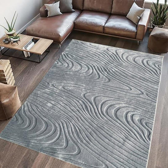 Covor, model in relief,Wave, 200x300 GRI Covor, model in relief,Wave, 200x300 GRI