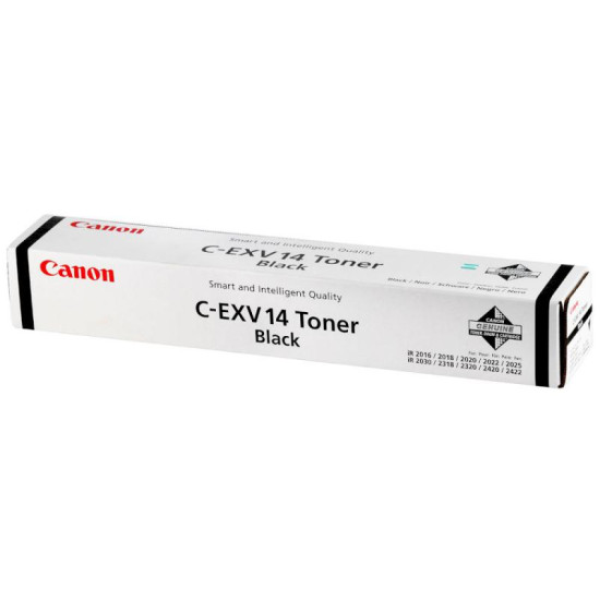 Toner Canon EXV14S, black, capacitate 8300 pagini, pentru IR2016/2020 series Toner Canon EXV14S, black, capacitate 8300 pagini, pentru IR2016/2020 series