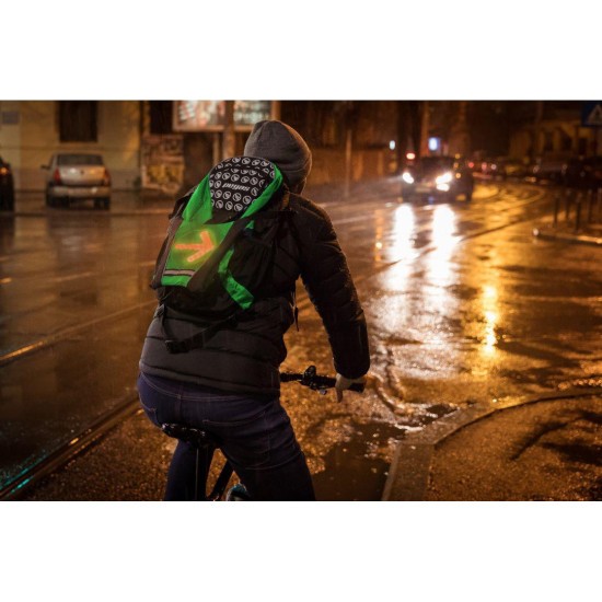 RUCSAC PEGAS CU SEMNALIZARE 48LED, CULOARE LED GALBEN ROSU, BATERIE LITIU REINCARCABILA 850MAH, 420X300X200, VERDE GRI RUCSAC PEGAS CU SEMNALIZARE 48LED, CULOARE LED GALBEN ROSU, BATERIE LITIU REINCARCABILA 850MAH, 420X300X200, VERDE GRI