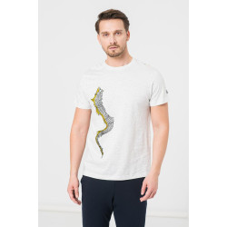 TRICOU CASUAL DRACON BARBATI LIGHT GRAY-M