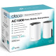 TP-Link Sistem Mesh Wi-Fi pentru întreaga casă AC1900, DECO S7(2- PACK);WI-FI 5, Standarde wireless: IEEE 802.11ac/n/a 5 GHz, IEEE 802.11n/b/g 2.4 GHz, viteza wireless: 5 GHz: 1300 Mbps, 2.4 GHz: 600 Mbps, 3 x antene interne, MU-MIMO, Mod Router, Mod Acce