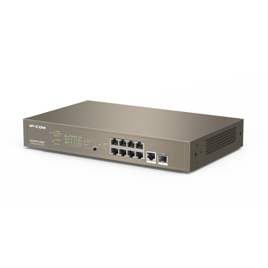 Switch IP-COM G5310P-8-150W, 8 port, 10/100/1000 Mbps