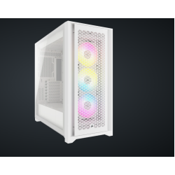 CR iCUE 5000D RGB AIRFLOW MID TOWER WH