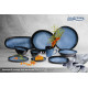 SET 6 BOLURI OVALE CERAMICA 20 CM, SERENITY, ART OF DNING BY HEINNER SET 6 BOLURI OVALE CERAMICA 20 CM, SERENITY, ART OF DNING BY HEINNER