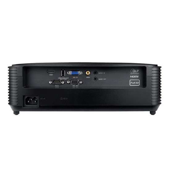 Proiector Optoma DW322, DLP 3D, WXGA 1280*800, up to FHD 1920*1080, 3800 lumeni, 22.000, 16:10 nativ, 4:3/ 16:9 compatibil, dimensiune maxima imagine 300