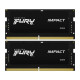Memorie RAM Kingston Impact, SODIMM, DDR5, 16GB (2x8GB), CL38, 4800MHz