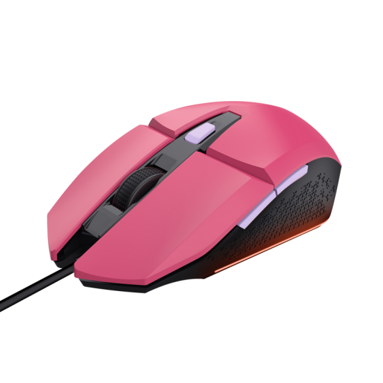 Mouse Trust GXT109P FELOX 6400 DPI, roz