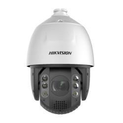 Camera supraveghere Hikvision IP PTZ DS-2DE7A432IW-AEB(T5), 4MP, Acusens - filtrarea alarmelor false dupa corpul uman si masini, low-light performance powered by DarkFighter, alarma vizuala flash lumina si alarma audio pentru avertizarea intrusilor (poate