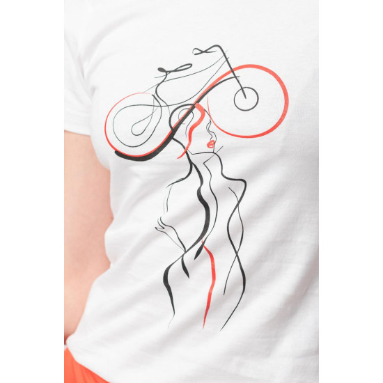 TSHIRT CASUAL F DOAMNA CU... WHITE-XS TSHIRT CASUAL F DOAMNA CU... WHITE-XS
