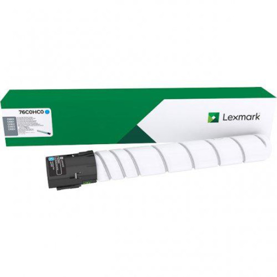 Toner Lexmark 76C0HC0, CYAN, 34 k, CS92x/CX92x Toner Lexmark 76C0HC0, CYAN, 34 k, CS92x/CX92x