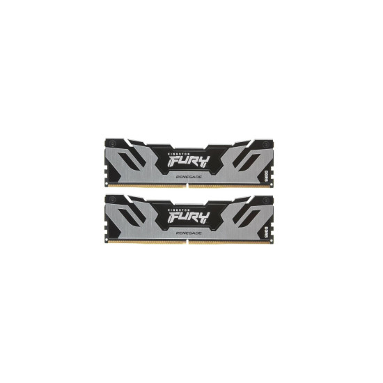 Memorie RAM Kingston, DIMM, DDR5, 32GB, 6800MHz, CL36, 1.35V, FURY Renegade Silver, Kit of 2