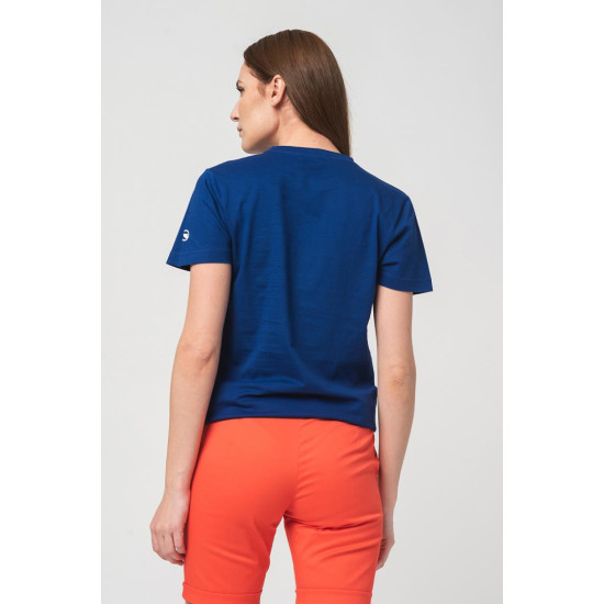 TRICOU  LOGO MULTICOLOR FEMEI  ROYAL BLUE-L
